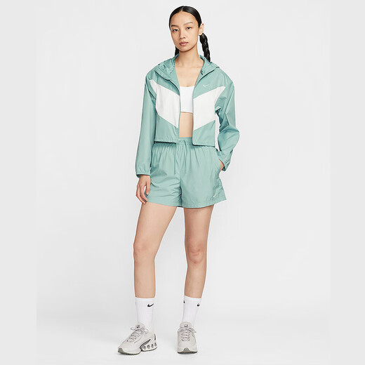 耐克（NIKE）2025秋女梭织潮流时尚休闲运动夹克外套 HJ1183-017 XL