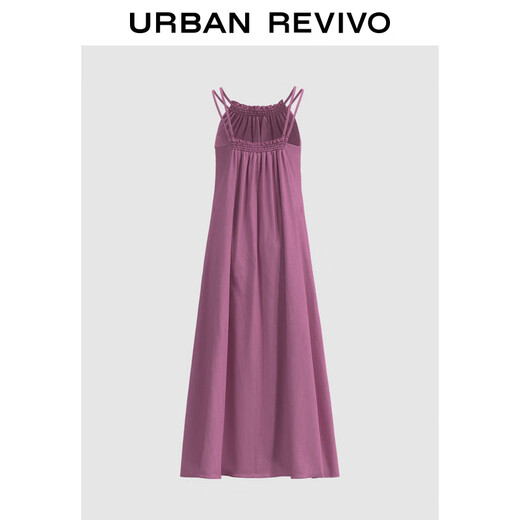 UR2025 Summer NUEVA Ropa para mujeres Vestido colgante de vacaciones casual