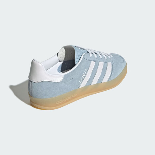 Adidas (adidas) Clover Chinese Valentine's Day Gift Women's GAZELLE INDOOR W Casual Shoes JQ7009 Pink Blue 37