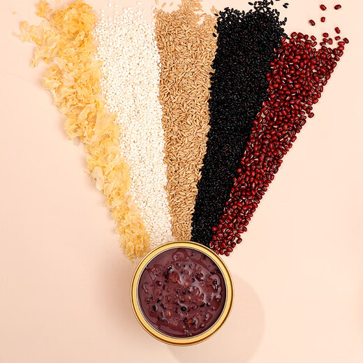 Swallows Haus Instant Bird's Nest Brei, Qualitätsgeschenk für importiertes Vogelnest, kostenlose kochende, sofortige nahrhafte Mahlzeiten Ersatzbrei, Geschenkbox, Kokosnuss aromatisch Tremella Bird's Nest Brei 252g*6 Schalen