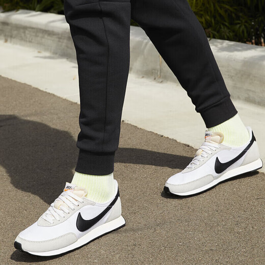 Nike (NIKE) men's shoes waffle shoes 2025 new summer WAFFLE DEBUT sneakers casual shoes running shoes DH1349-100 retro versatile 43