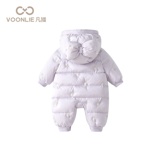Fanlie baby clothes, winter clothes, newborn girl baby girl one-piece full-moon thick warm one-piece harem winter cotton clothes