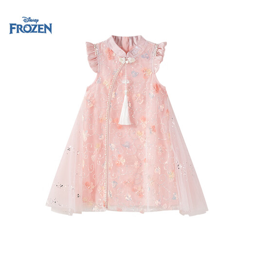 Disney Girls Princess Aisha Habille Nouveau produit Dress Girls Summer Vêtements d'été 2025 Nouveaux vêtements chinois Han