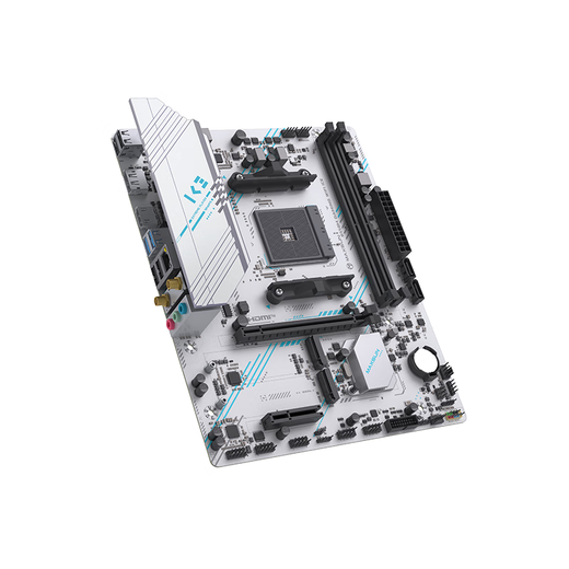 Mingxuan B550M GAMING ICE 5700X 5600X board U set WIFI A520M-K ARGB DDR4 memory A520M-K challenger AMD computer motherboard B550M GAMING WIFI ICE single motherboard brand new SF