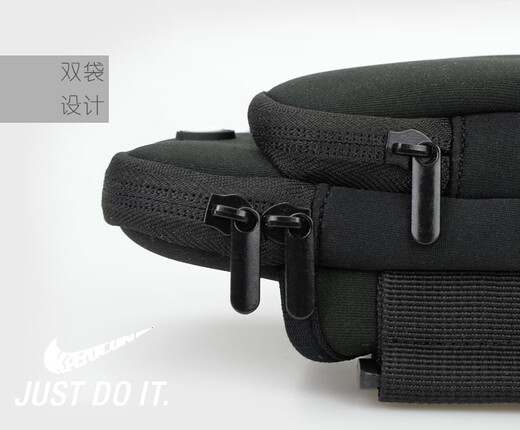 Hong'anze running mobile phone bag mobile phone arm bag outdoor mobile phone bag unisex arm strap bag wrist bag fitness equipment transport black pink little apple X7P8P11/12/13