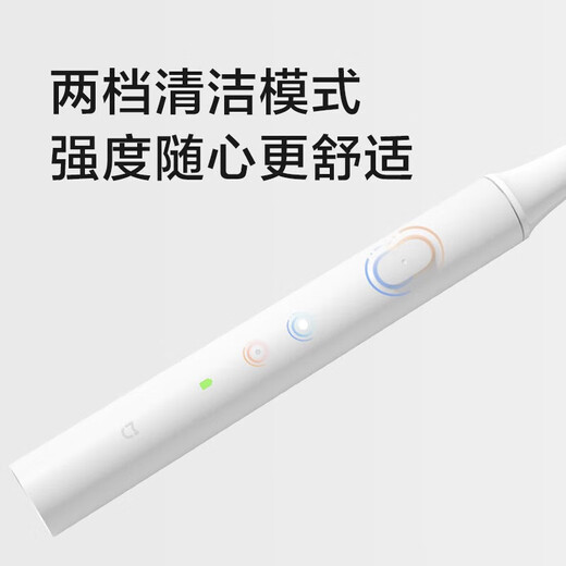 Xiaomi (MI) Mijia Electric Toothbrush Adult Couple Male and Female Birthday Gift Soft-Bristled Ultrasonic Practical Portable Wedding Popular Item Mid-Autumn Gift T100 White