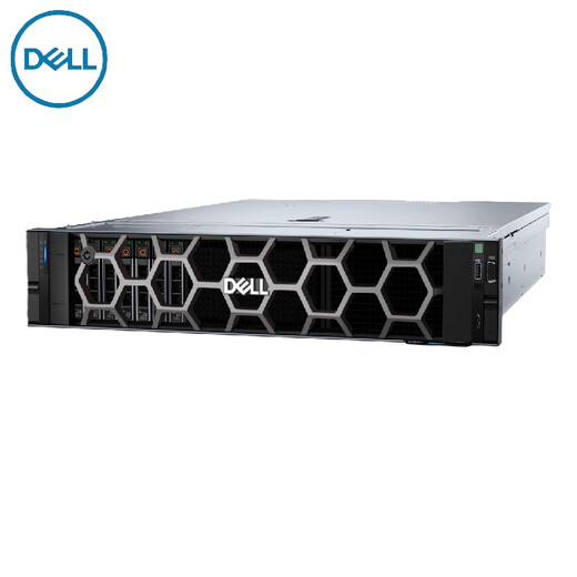 戴尔PowerEdge R760XS双路机架式服务器新一代的虚拟化加速AI培训大数据分析 R760XS【1*银牌4514Y 16核32线程】 64G内存丨480G*2固态+3*8T丨H755