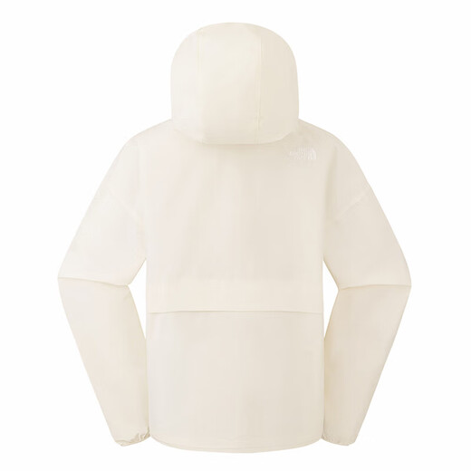 The North Face Veste d'extérieur coupe-vent et déperlante pour femme 83T9 blanc cassé/QLI XL