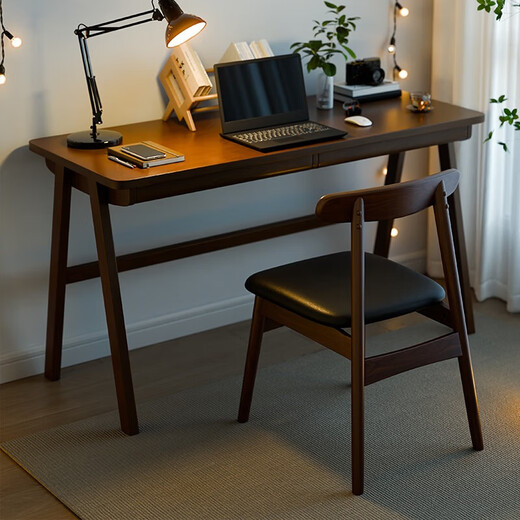 Jiayi solid wood dressing chair home dining chair restaurant dining table and chairs simple backrest chair comfortable office chair study desk chair