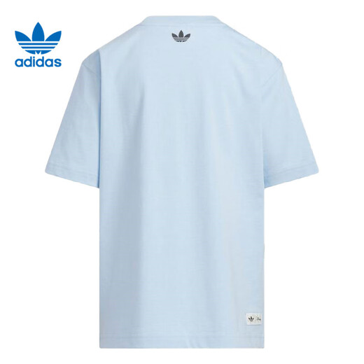 Adidas [adidas] Clover Big Children JK 101 TEE Sports and casual Camiseta de manga corta KG6628 KG6628 One Size 116