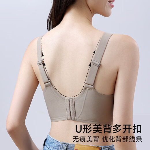 都市丽人粉底液内衣女士胸罩薄款2025年新款聚拢上托提拉小胸显大运动内衣