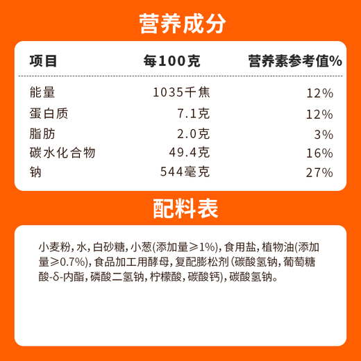巴比 葱油花卷 360g*3包共12只 速冻馒头面食营养早餐 面点加热即食