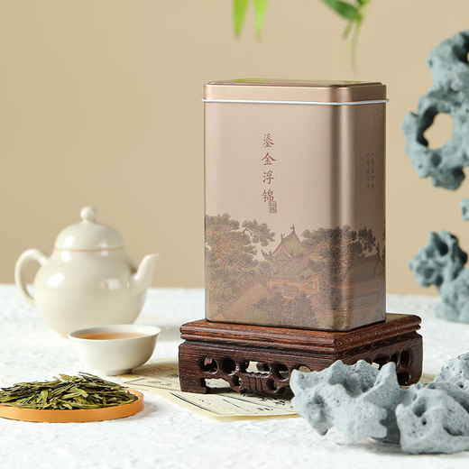
Go to find green tea Hangzhou quality Longjing green tea Jiayun small canned spring tea 30g