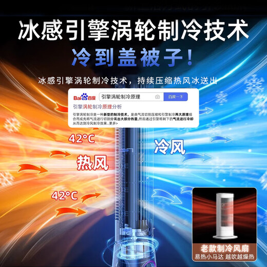 Selection of premium products, 25% subsidy, electric fan, floor-standing, home air circulation fan, turbine refrigeration, bladeless tower type, smart air conditioner, silent, energy-saving, with mosquito killer lamp, bedroom, living room, kitchen, top configuration - Mosquito Killer Ai Voice/APP Remote Control/Purification/Energy Saving Battery, Industry's Only Mosquito Killer/Second Cooling/Hot-Selling NO.1/Silent