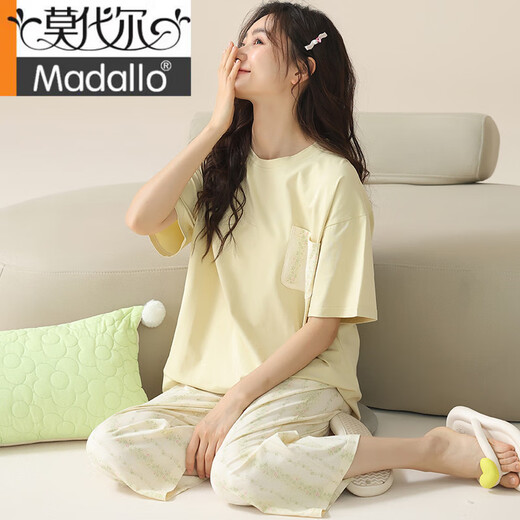 Modal Summer Pajama de algodón de algodón A de clase A