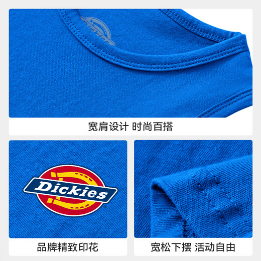 Dickies Kinderkleidung Sommer Kinderhülse Weste in kleinen Kindern cooler atmungsaktiv
