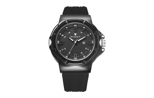 
Disney Mickey series trendy sports watch 3ATM waterproof fashion men's watch gift box quartz movement silicone strap MK-12124B1