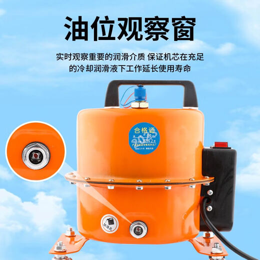 
CLCEY automotive air conditioning vacuum pump pulsating dual-purpose pump evacuation pressure leakage detection pump machine suction refrigerant fluoride tool machine YM-12807 liters one unit send seal ring +