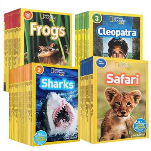 Click to read the United States National Geographic Grading Reading Book Children's Encyclopedia Picture Book in English Season 2 L2 25 volumes Randomly sent