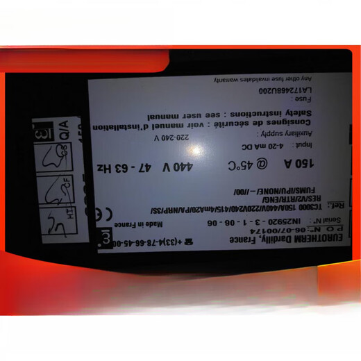 Eurotherm three-phase silicon controlled regulator TC3000 150A three-phase power regulator TC3000