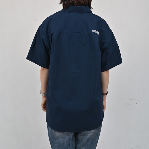 Converse Summer New Modetrend kurzärmelig Chuck Taylor Saisonalte Shirt T 10028730-A01 MCH601-695 M