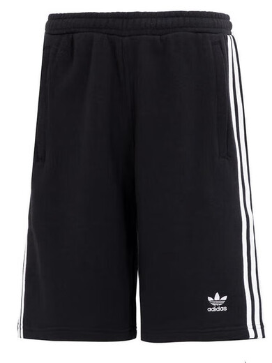 Adidas Clover Shorts Pantalon masculin 2025 Été Nouveau pantalon sportif respirant Pantalon Crop Pants Gn3523 IA6351 Black XS recommandé 120-135Jin [Jin est égal à 0,5 kg]