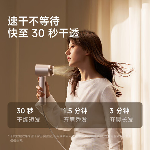 Laifen high-speed hair dryer Swift 04 (set version) quick-drying household hair dryer essential oil hair care LF04 hair dryer national subsidy titanium gray