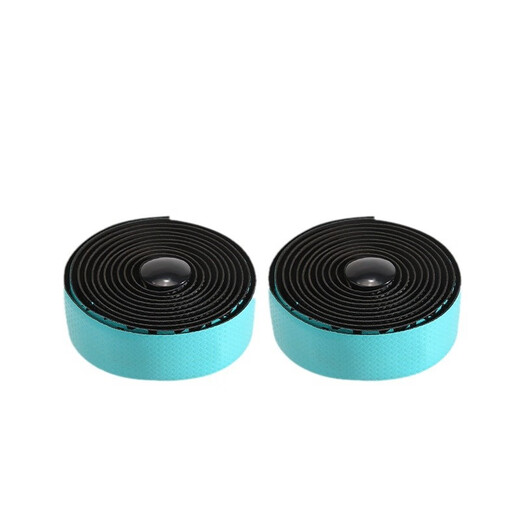 Zhewei bicycle handlebar straps for speeding road bikes with anti-slip, sweat-absorbing, shock-absorbing and wear-resistant straps, handlebar wrapping tape, black and red (single roll length 2150mm/total 2 rolls)