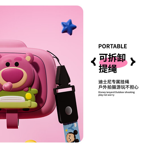 Disney Children's Camera HD Digital Toy Color Portable Video Recordable Anti-fall Elsa Blue Girl Birthday Gift