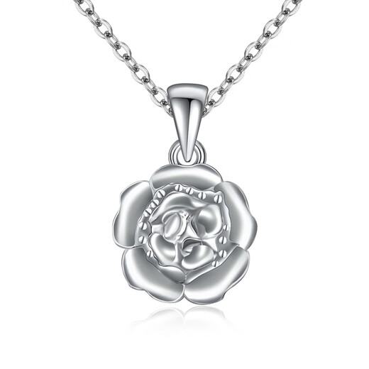 Liuguifu Jewelry PT950 platinum pendant rose platinum fashion pendant for women ED0087 2.4g