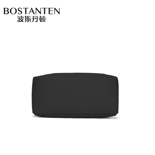 Bostanton (Bostanten) Leichter luftempfindlicher Rucksack für Männer und Frauen Nischendesign lässig und vielseitige Arbeitspendler Computer Schoolbag Schwarz [Hartes Wear-Resistant Fabric___ kann 14 Zoll halten
