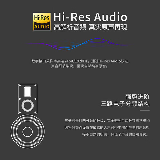 HiVi M300MKII active HIFI wireless 5.0 Bluetooth bookshelf box home theater 2.0 three-way desktop audio TV speaker computer audio