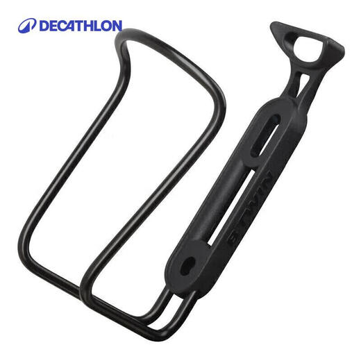 Decathlon plastic mountain bike water bottle holder and bicycle cup holder made of metal (new and old models shipped randomly) 313948
