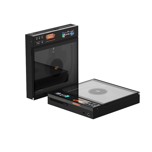 SHANLING EC Zero T Portable R2R Tube CD Player Home Portable Retro CD Player Bluetooth 5.3 Supports CD Ripping EC ZERO T (Black)