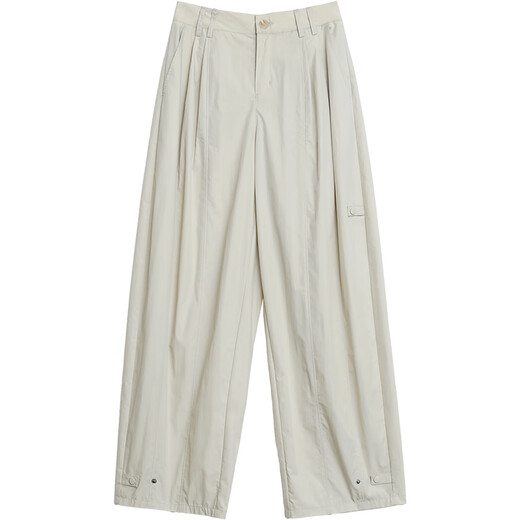 CHIC VEN 2025 summer new high-waist slim wide-leg pants casual and relaxed workwear thin trousers for women chicven Mixing S (45-50 Jin [Jin equals 0.5 kg])