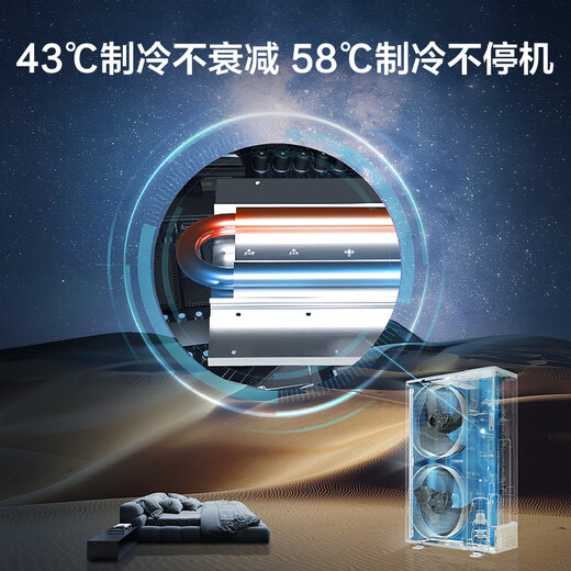 Hisense central air conditioner 5G + Honor home series home multi-connection first-level energy efficiency full DC frequency conversion 5G IoT intelligent control large 6 horsepower first-level energy efficiency | 6.5 horses one to six