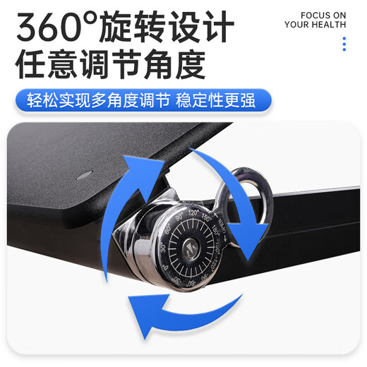 YINO超大桌面床上平躺电脑桌折叠笔记本支架躺着看书画桌床上平板电脑支架玩游戏笔记本懒人桌家用宿舍