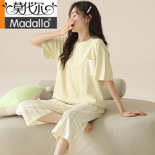 Modal Summer Pajama de algodón de algodón A de clase A
