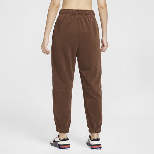 Nike (Nike) Hosen für die Frühlings- und Herbstsporthosen für Frauen losen Jogginghosen Nahaufnahme warmes Fleece Casual Hosen HQ4877-259 Kakao Brown S