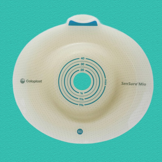 康乐保（Coloplast）胜舒Mio16961二件式卡扣式造口深凸面底盘60mm凹陷回缩齐平 [70mm](一盒5个)16971深凸底盘+1