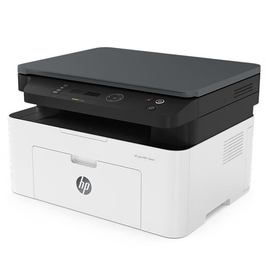 惠普（HP）136wm 黑白激光打印机多功能家用三合一打印机 复印扫描无线版（锐系列） M136wm（打印复印扫描+USB+无线连接）