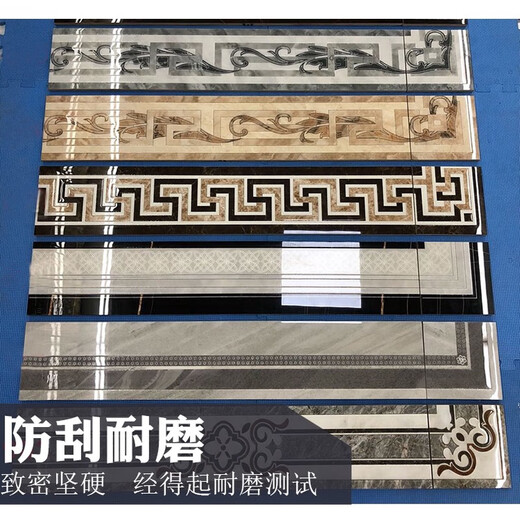 咏幻150*800微晶镀金通体全瓷波导线 线接地线 线走边线 线客厅走 金色 图片色15861