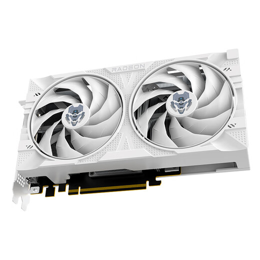 VSTARMOR AMD RADEON RX 9060 XT 8GB OC white alloy e-sports game AI rendering design intelligent learning desktop computer independent graphics card