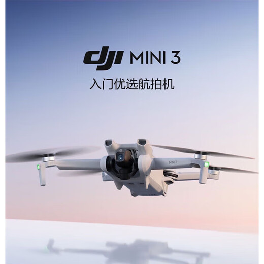 大疆精灵大疆DJI Mini 3入门优选航拍机智能新手长续航折叠迷你无人机精灵 精灵4Pro标配(带屏遥控)