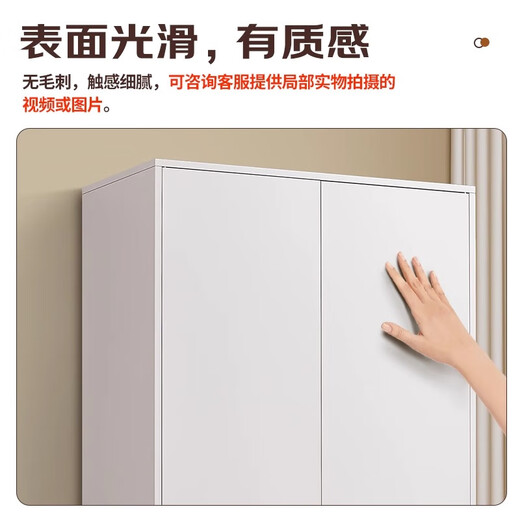 Leshengtu steel balcony storage cabinet household storage cabinet simple storage cabinet 1640*900*500 standing style LE09