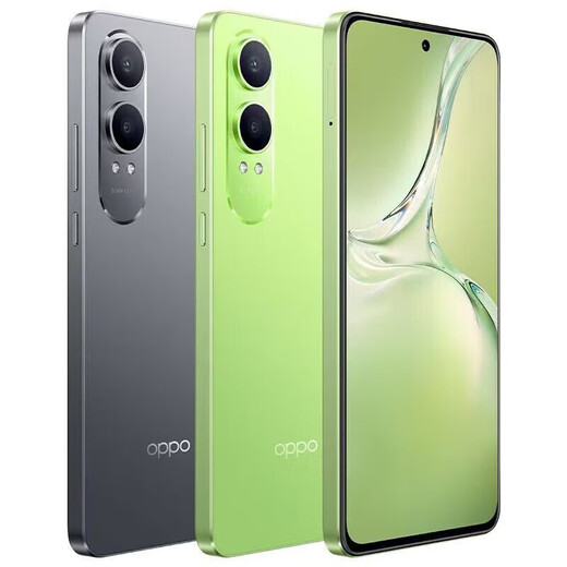 OPPOK12X 5G Téléphone mobile Dual-Sim Double Snapdragon 695 Processeur 6,67 pouces Ultra-définition Grand écran 5500mAh Batterie grande batterie 80W Fast Charge Backup des étudiants K12X [Condensation Green clair] + Accessoires de charge rapide 8 Go + 128 Go [Package un]