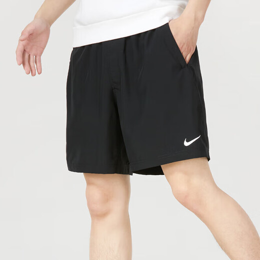 Nike (Nike) Pantalones para hombres 2025 Spring New Loose y de moda Remolable Running Sports Pantalones de cinco puntos de secado rápido DV9858-010 S (165/72a)