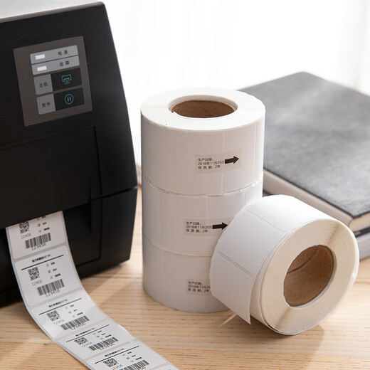 
Deli Jia Deli three thermal-proof label paper self-adhesive printing paper multi-Specifications electronic side single printer consumables 12006 Thermal [80*60800 sheets 1 roll/tube]