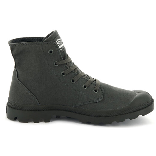 PALLADIUM Mono Chrome Academy trendy wear-resistant high-top casual canvas shoes, men and women, military green 42