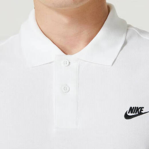 
Nike (NIKE) T-shirt New summer sportswear Golf casual running short-sleeved cotton lapel breathable POLO shirt FN3895-100-white cotton-main recommendation S (165/84A)